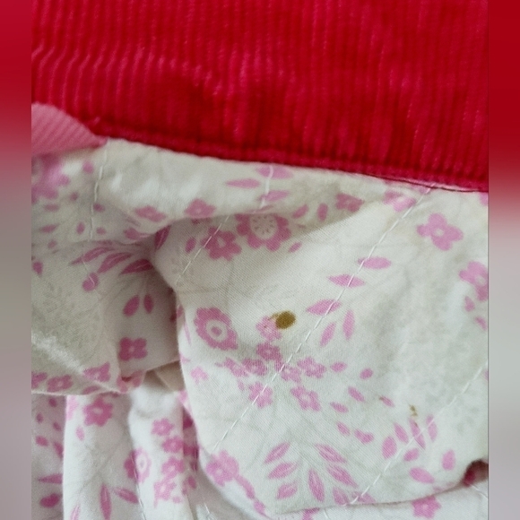 GAP kids red corduroy peacoat coat sz XXL - Picture 6 of 6